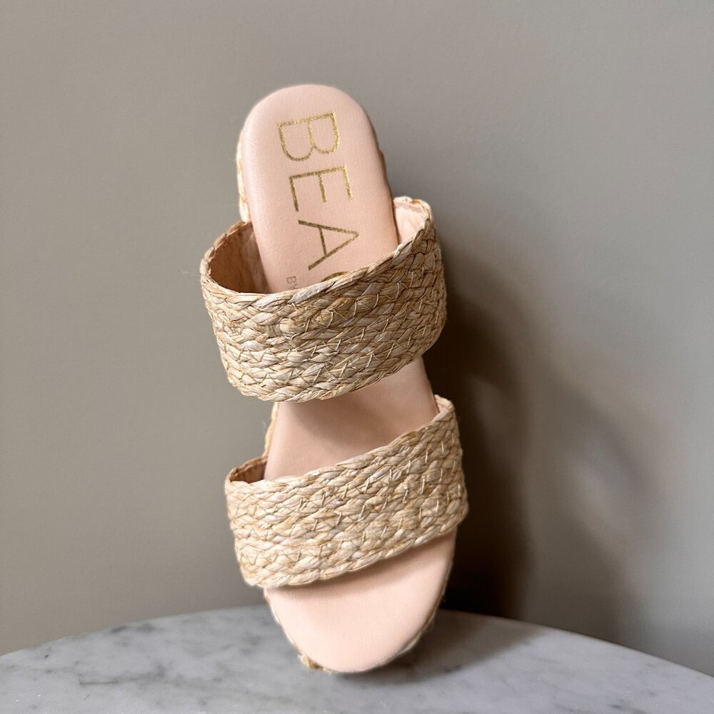 BEACH by Matisse Platform Wedges Size: 7– Boho Luxe- Coastal Cowgirl- Resort - Picture 4 of 9